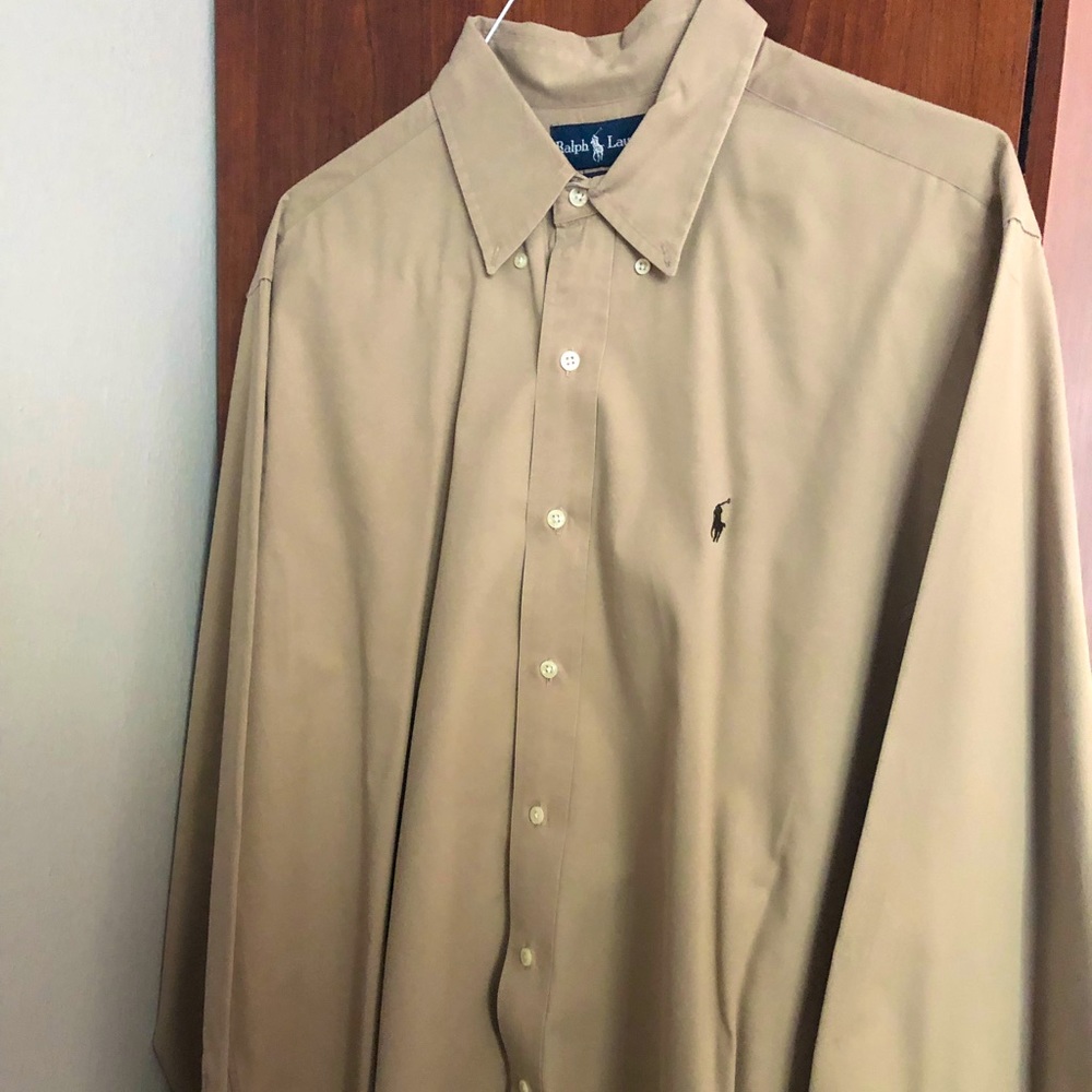 Men’s Long Sleeve Ralph Lauren Dress Shirt